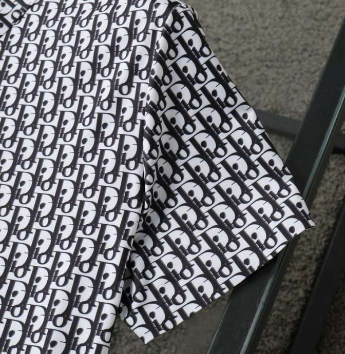 Dior Polo Shirt Short _SKUDiorM-3XL26rn6720087